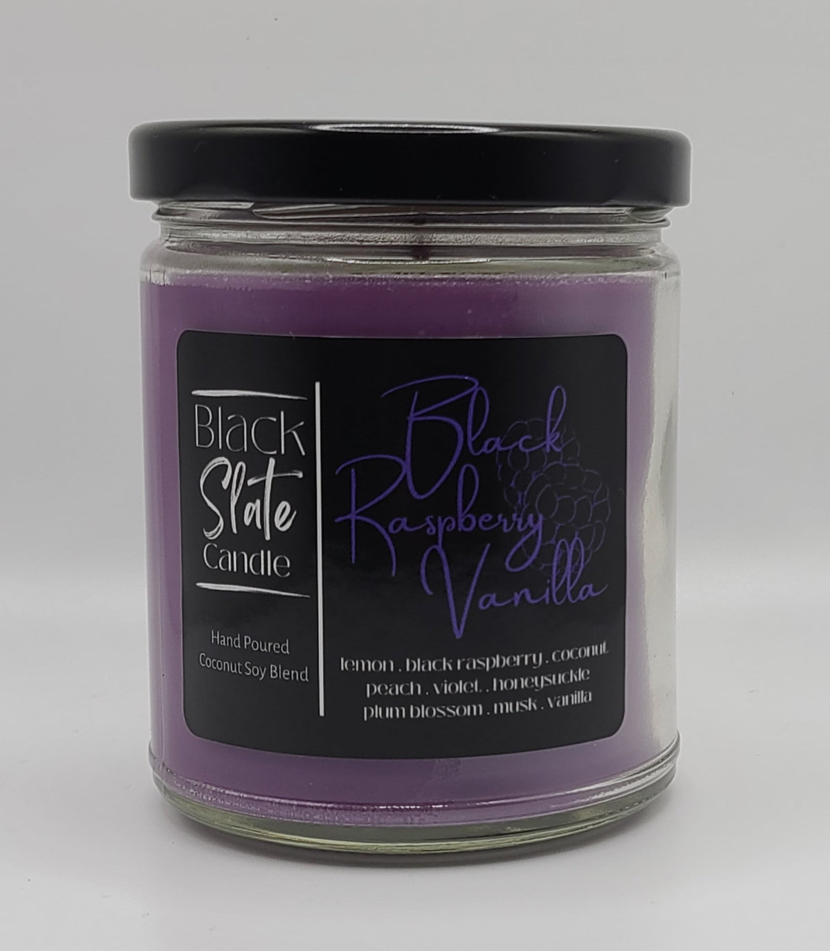 Black Raspberry Candle Black Raspberry Vanilla – Black Slate Candle Company